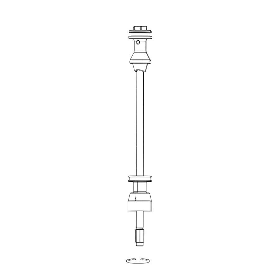 Components Rockshox | Rockshox Domain B1 Air Shaft 160Mm, 11.4018.111.016 2022