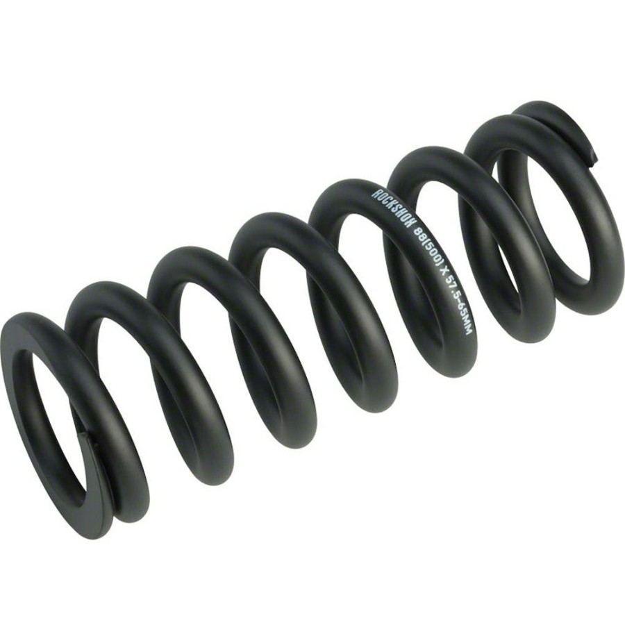 Components Rockshox | Rockshox Metric Coil Spring Length 151Mm, Travel 57.5-65Mm, 500 Lbs, Black 2019