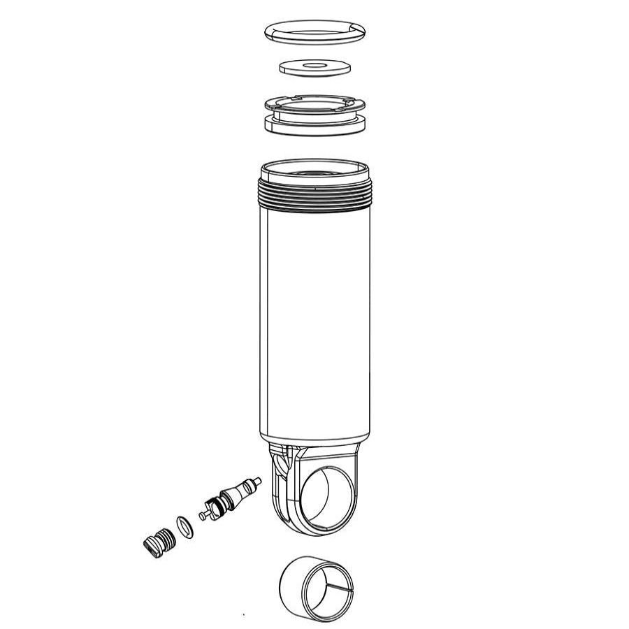 Components Rockshox | Rockshox Damper Body/Ifp For Monarch 2014-2017 For Monarch 2014-2017, 197 51 Specialized, 11.4118.037.029 2022