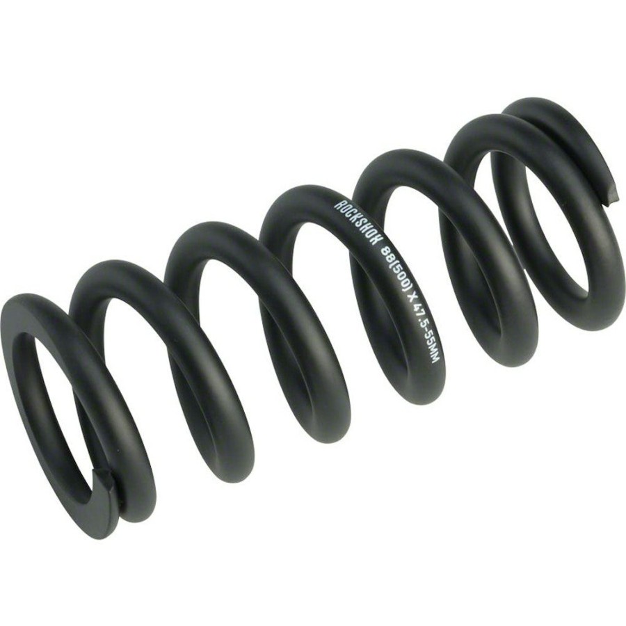 Components Rockshox | Rockshox Metric Coil Spring Length 134Mm, Travel 47.5-55Mm, 500 Lbs, Black 2019