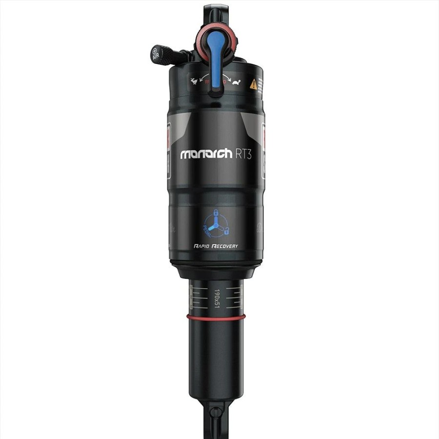 Components Rockshox | Rockshox Rear Shock Monarch Rt3 (165 38/6.5 1.5) Debonair Mreb/Mcomp,Softpedal, 320Lockout, (Hardware, Service Kit & Stealth Decal) 2009-2015 Tallboy/Joplin D1 2022