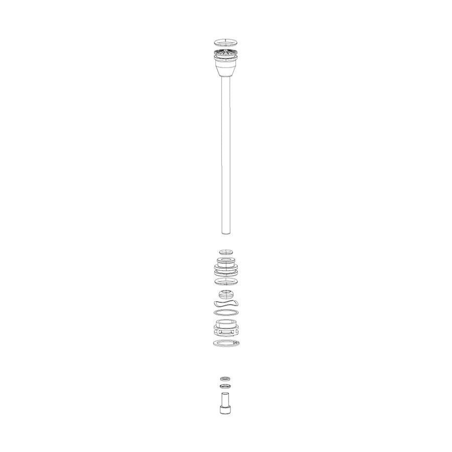 Components Rockshox | Rockshox Solo Air Spring For Rvl Sa 140 Blk, 140Mm, 11.4018.010.128 2022