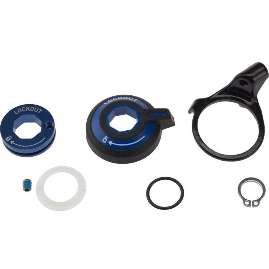 Components Rockshox | Rockshox Turnkey Compression Adjuster Knob Remote Spool And Cable Clamp Kit 2022