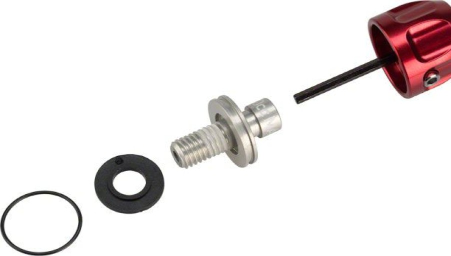 Components Rockshox | Rockshox Rebound Adjuster Knob/Bolt Kit, Boxxer, Charger Damper, B1 2022