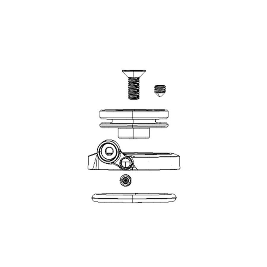 Components Rockshox | Rockshox Crown Knob Kit For Sid Rush Rl, 11.4018.082.033 2022