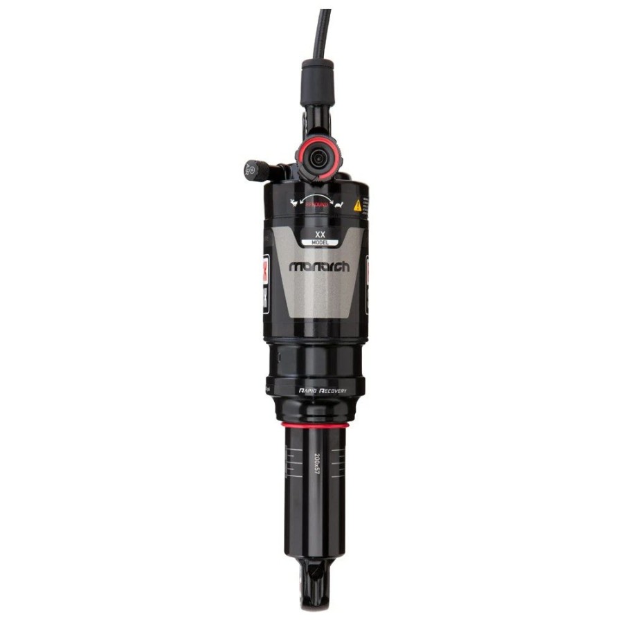 Components Rockshox | Rockshox Rear Shock Monarch Xx (190 51/7.5 X2.0 ) Tune-Midreb/Midcomp, 430 Lockout Force, Left Remote 1250Mm, Fast Black Body (Includes Service Kit, Bleed Kit) C2 2022