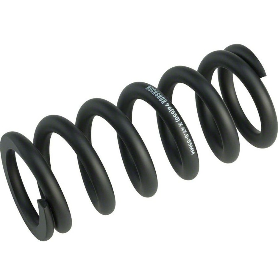 Components Rockshox | Rockshox Metric Coil Spring Length 134Mm, Travel 47.5-55Mm, 550 Lbs, Black 2019