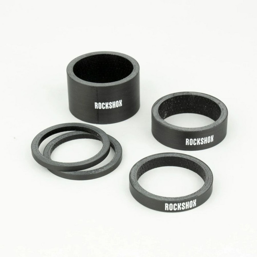 Components Rockshox | Headset Spacer Set, Ud Carbon, Rockshox (5Mm X 2, 10Mm X 1, 15Mm X 1) 2022